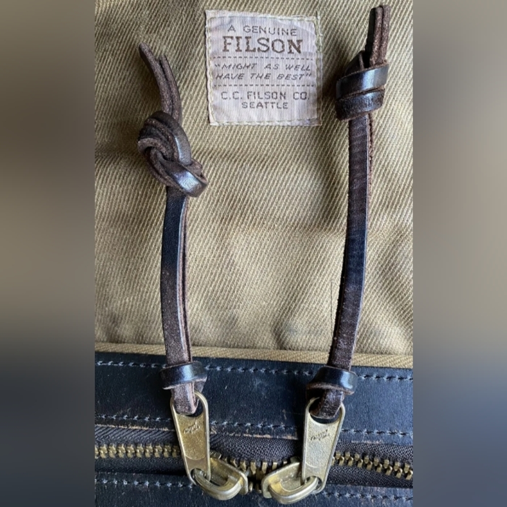 Vintage Filson 256 or 257 Talon Zipper